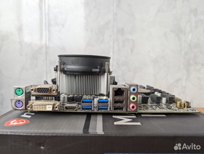 Процессор Intel core i5 4570 + материнская плата