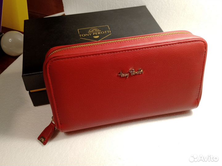 Кошелёк клатч Италия кожа нишевый