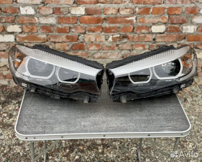 Цена за пару Передние фары LED BMW 5 G30