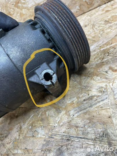 Компрессор кондиционера renault megane 2