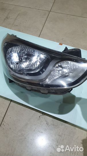 Фары на hyundai solaris 1