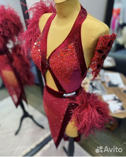 Платье для бальных танцев латина молодежь