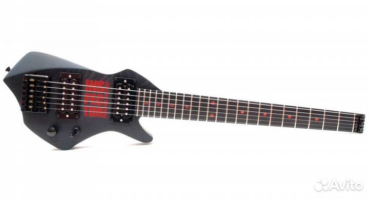 Mirage-travel-Voodoo-bk Электрогитара, черная, Inspector