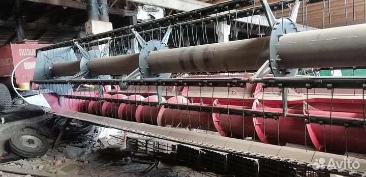 Жатка для сои на полесье