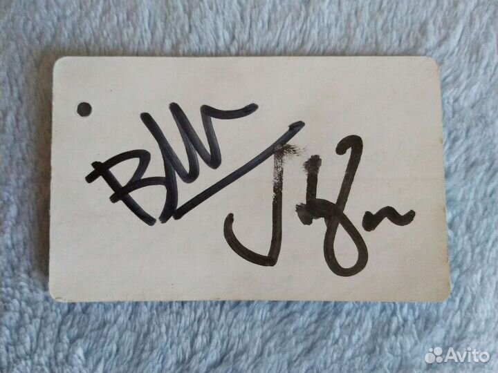 Автограф John Zorn Bill Laswell