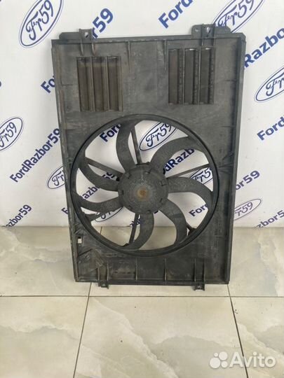 Диффузор с вентилятором Skoda Octavia A5 2008-2013