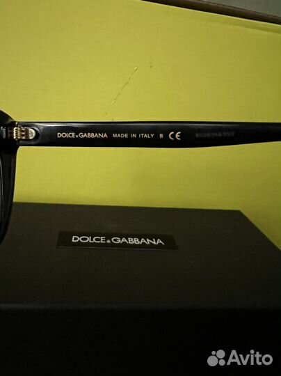 Dolce & Gabbana оправа, очки имиджевые оригинал