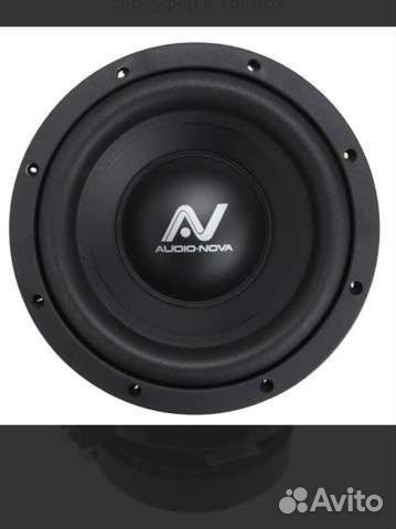 Автозвук. Сабвуфер Audio Nova SW204 8D4(20см)