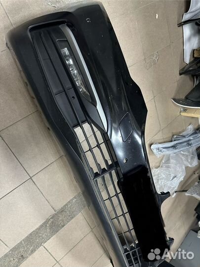 Бампер передний BMW G30 в сборе черный цвет 475