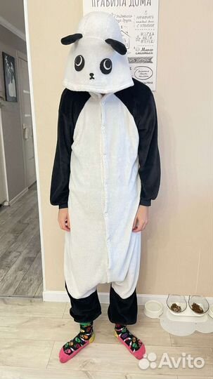 Пижама кигуруми панда