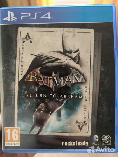 Batman Return to Arkham ps4