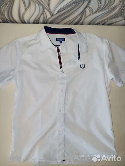 Рубашки, жилетка 158см