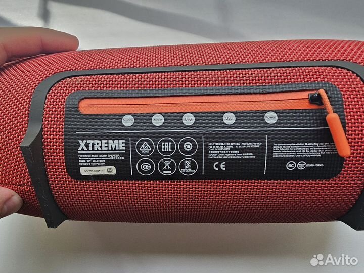 Блютуз колонка jbl xtreme оригинал red 1 поколения