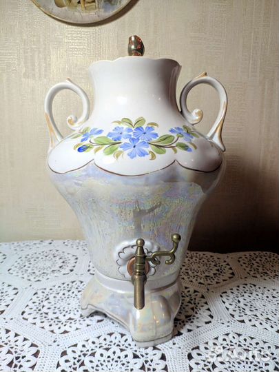 Самовар эл. фарфоровый