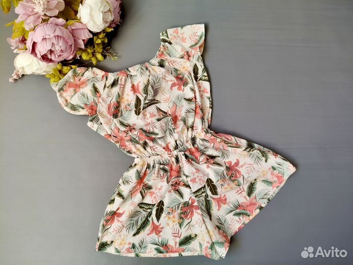 Комбинезон летний для девочки 110 116 Name It
