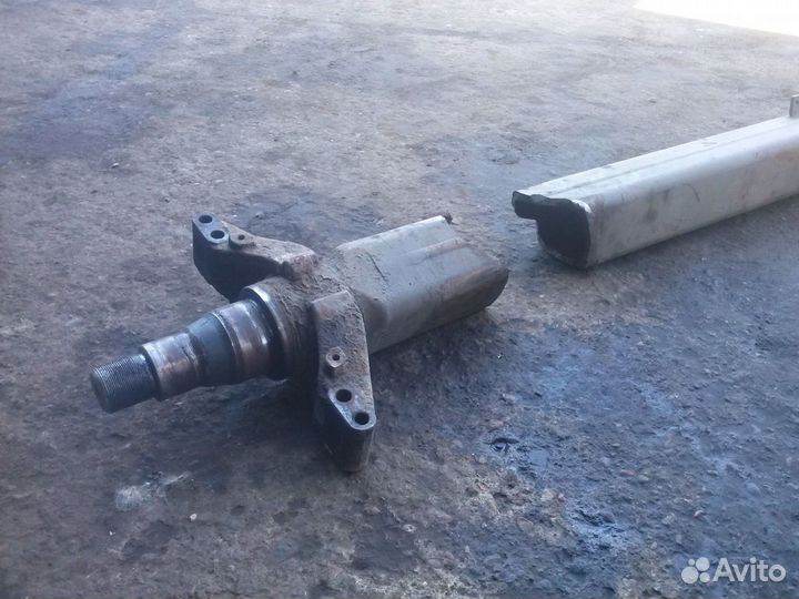 Ремонт восстановление осей и балок мостов прицепов