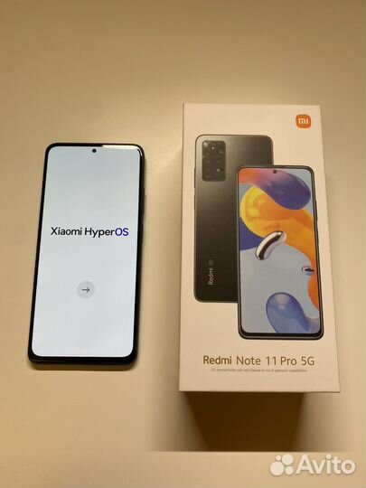 Xiaomi Redmi Note 11 Pro 5G, 8/128 ГБ