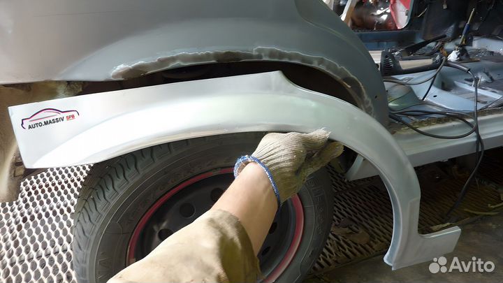 Арки ремонтные Audi A4 B6 рест