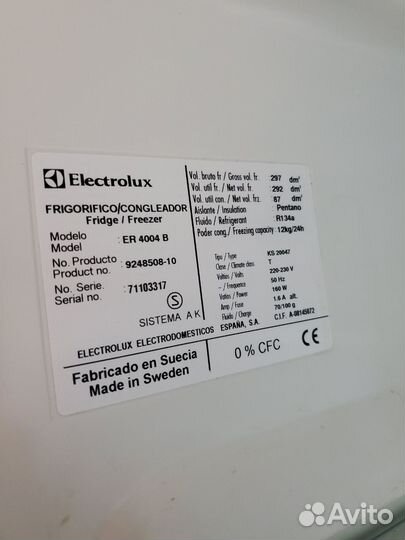 Холодильник electrolux бу er4004b