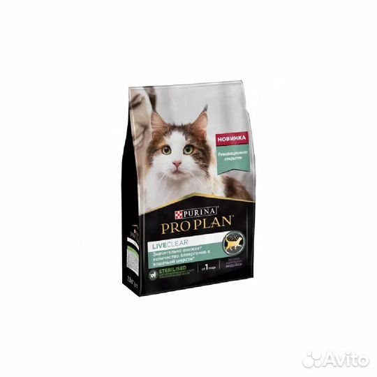 Корм для кошек Purina LiveClear