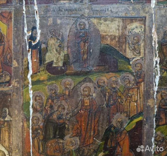Антикварная икона 