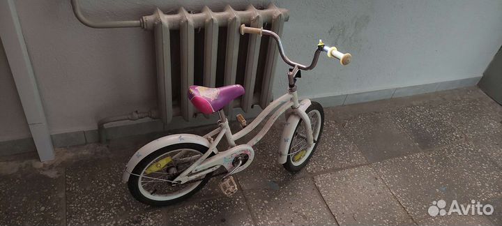Велосипед для девочки 4-6 лет