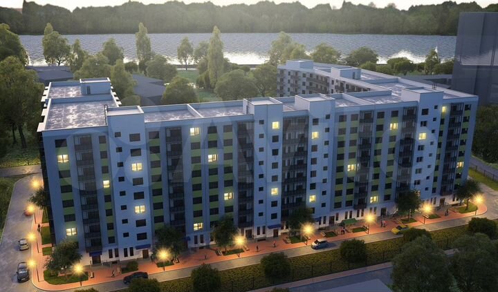 1-к. квартира, 41,1 м², 11/11 эт.