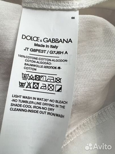 Dolce & Gabbana Футболка Оригинал Италия