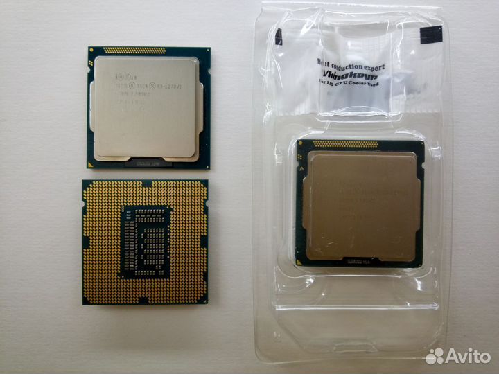 Xeon E3 1270v2 (аналог intel i7 3770) 1155 3500мгц