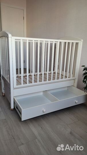 Детская кровать 120 60 Гандылян