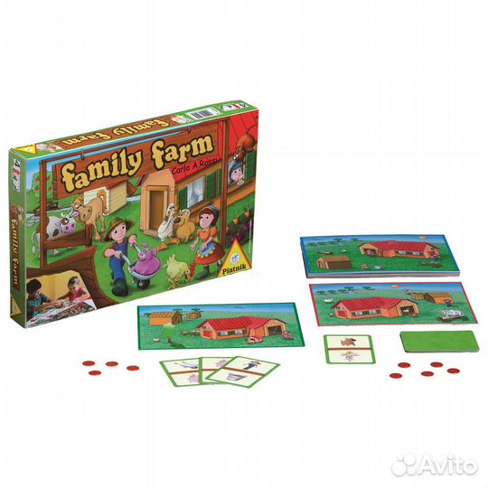 Деревенский дворик. Настольная игра