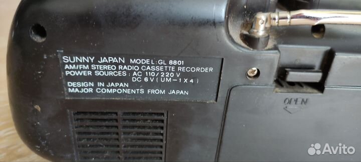 Кассетная магнитола Sunny Japan