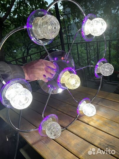 Люстра светодиодная бу