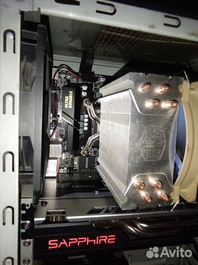 Связка s1151 ga-b150m-d3h ddr4 + intel i7+башня