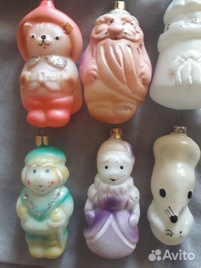 Елочные игрушки СССР