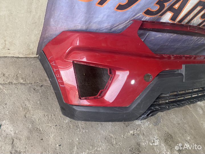 Hyundai creta бампер передний 2015-2021