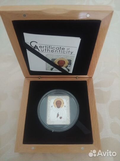 Серебряная монета, серия Русские иконы