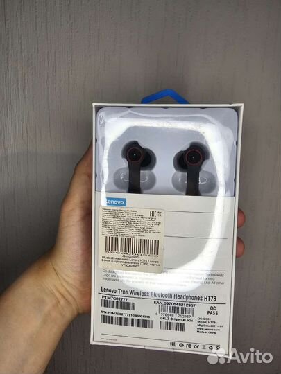 Беспроводные наушники Lenovo HT-78