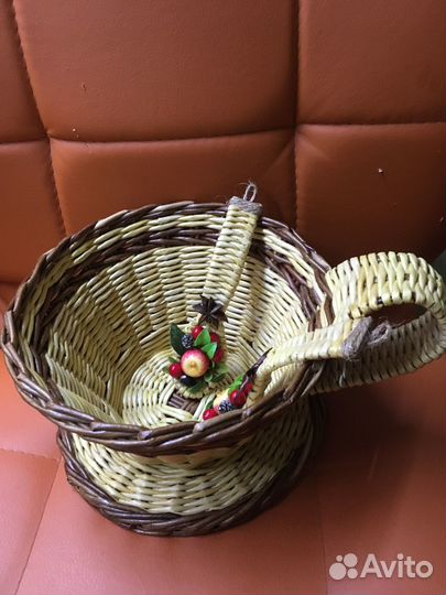 Сухарницы плетеные
