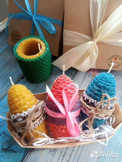 Свечи из вощины