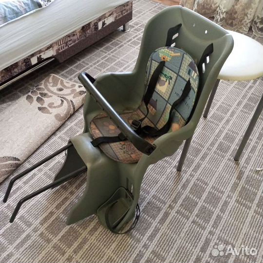 Детское велокресло на багажник