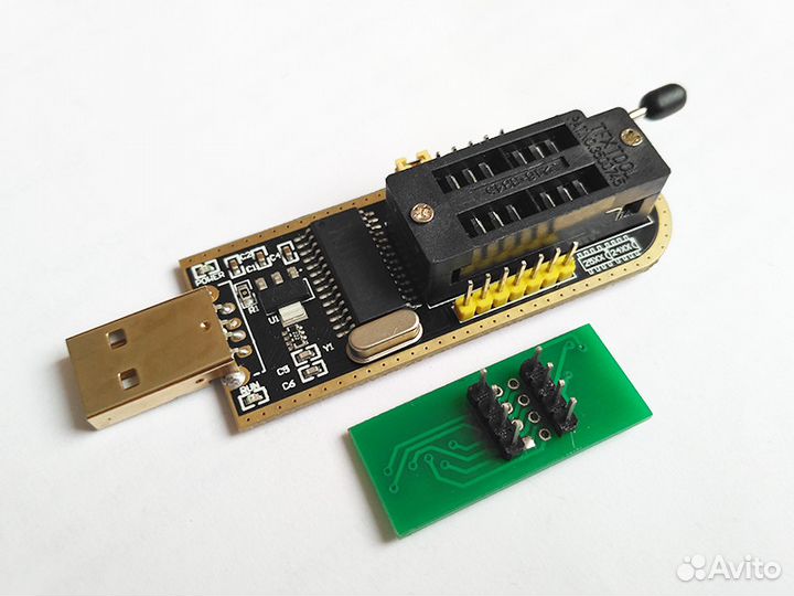 Универсальный USB программатор микросхем CH341A