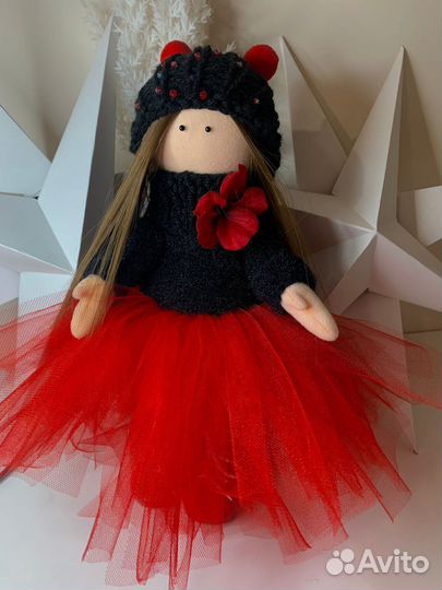 Интерьерная кукла ручной работы