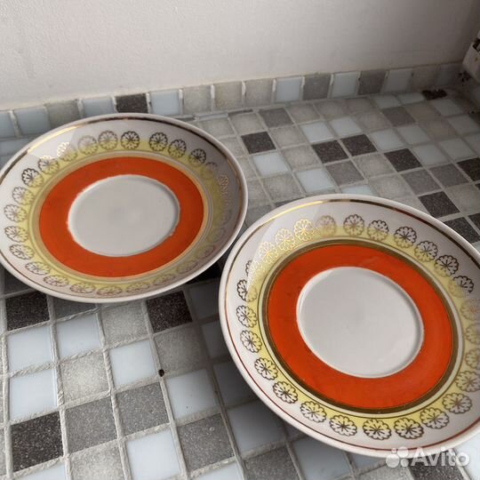 Блюдца Борислав СССР 2 шт