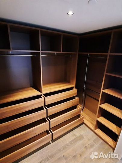 Гардеробная на заказ от производителя