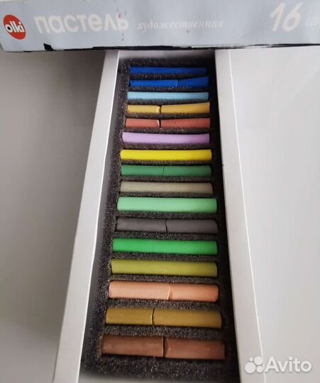 Пастель сухая художественная