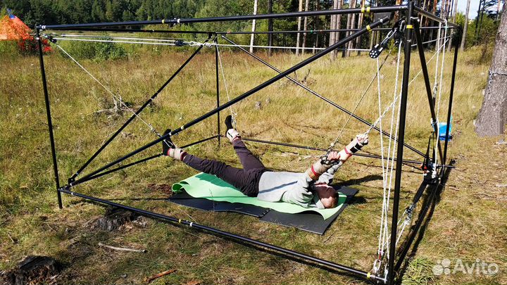 Тренажер Правило сборно-разборный на лебедке