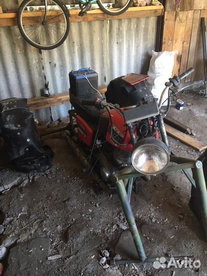 Самодельный снегоход