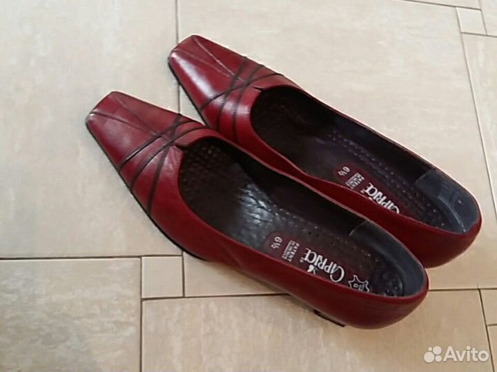 Туфли натур кожа Caprice