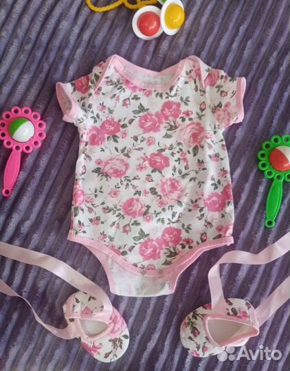 Вещички для девочки 0-3 на лето